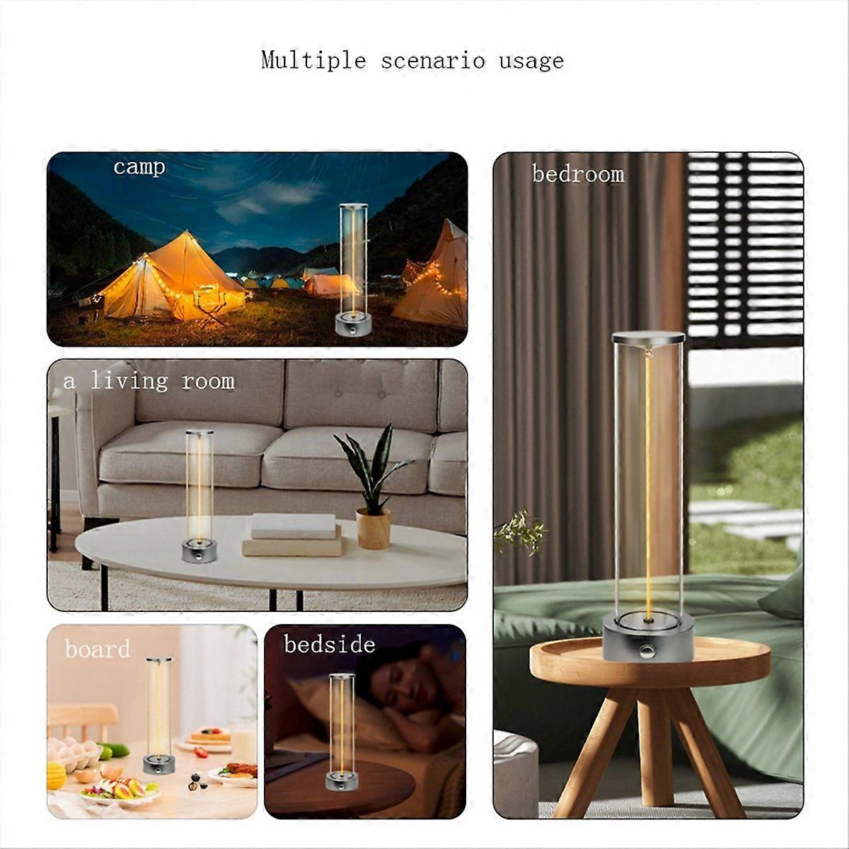 Einfache Led-ladekabel-nachtlicht-touch-usb-lade-atmosphäre-schreibtischlampe Geschenk Quantenatmosphäre