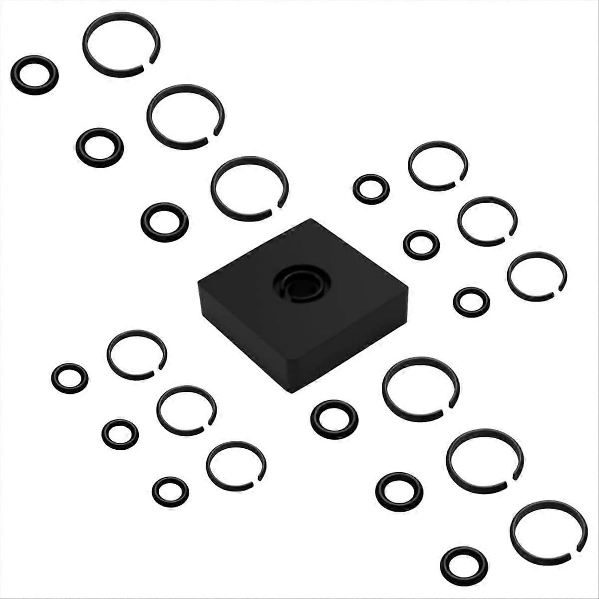 (6+6 Sets) 1/2 Zoll Und 3/8 Zoll Stoßdämpfer-sicherungsring Mit O-ring Für Elektrische/pneumatische Antriebe