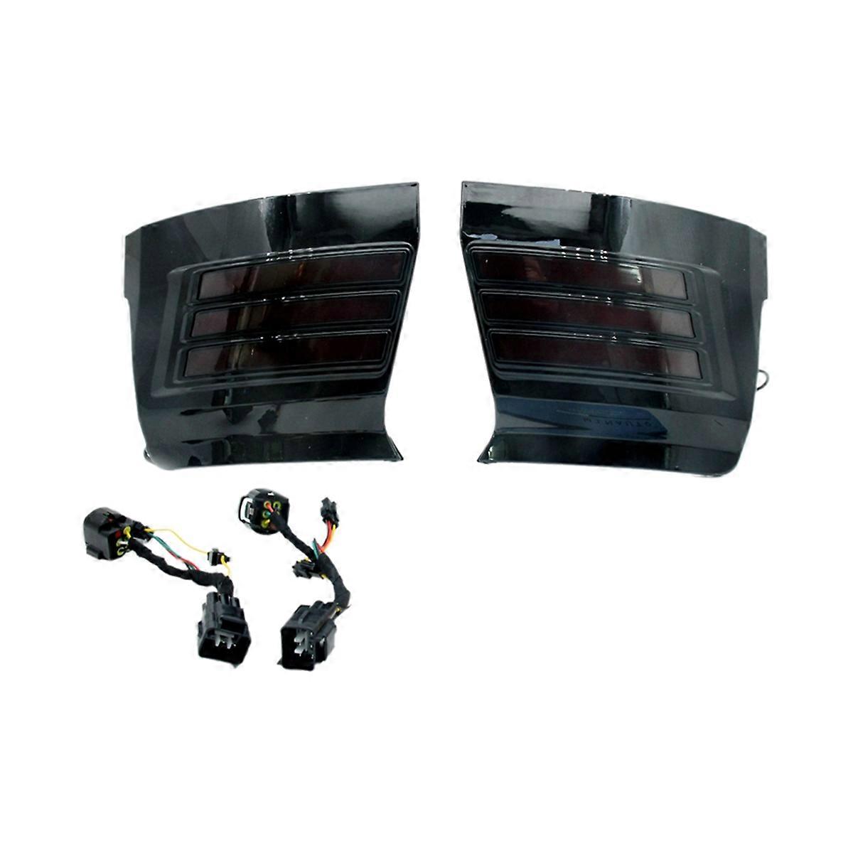 Led-rückleuchte Für Land Cruiser 250 Prado Lc250 (2024–2025) – Bremslicht/blinker, Schwarz