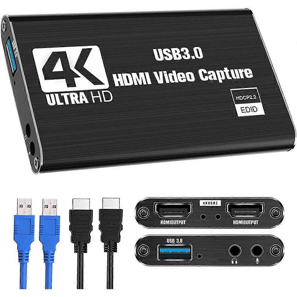 Videoaufnahmekarte, Switch-aufnahmekarte Für Switch, 4k 1080p 60fps Für Streaming-videoaufzeichnung