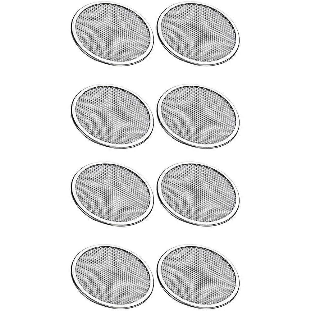 8er-pack Keimsiebdeckel, Edelstahl-deckelsieb Für 86-mm-einmachgläser Mit Normaler Öffnung (ring Nicht Enthalten)