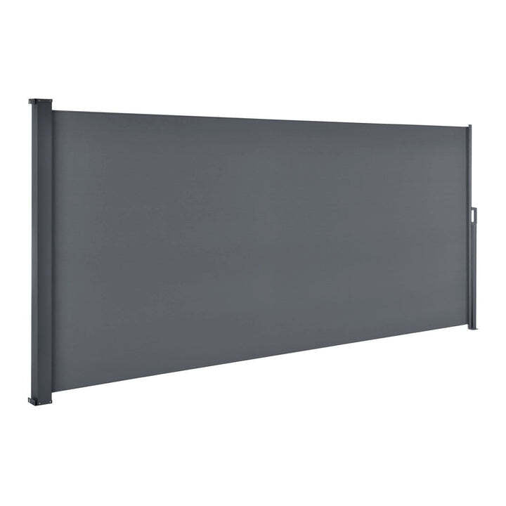 [gebraucht] B-ware Seitenmarkise Dubai Sichtschutz Garten Terrasse Ausziehbar 500x180 Cm Anthrazit