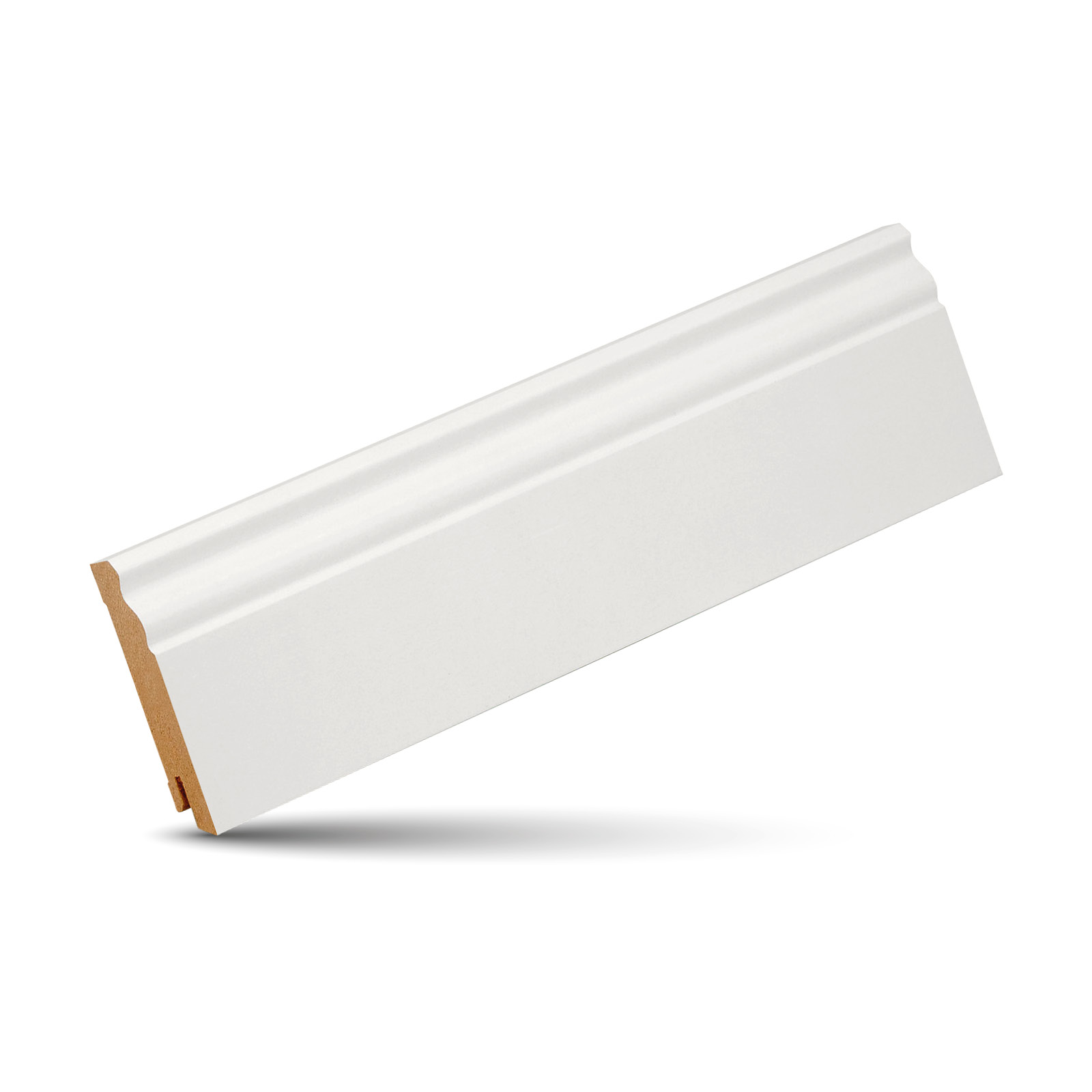 Kgm Hamburger Sockelleiste Eco Weiß 19 X 80 X 2200 Mm Ral9010