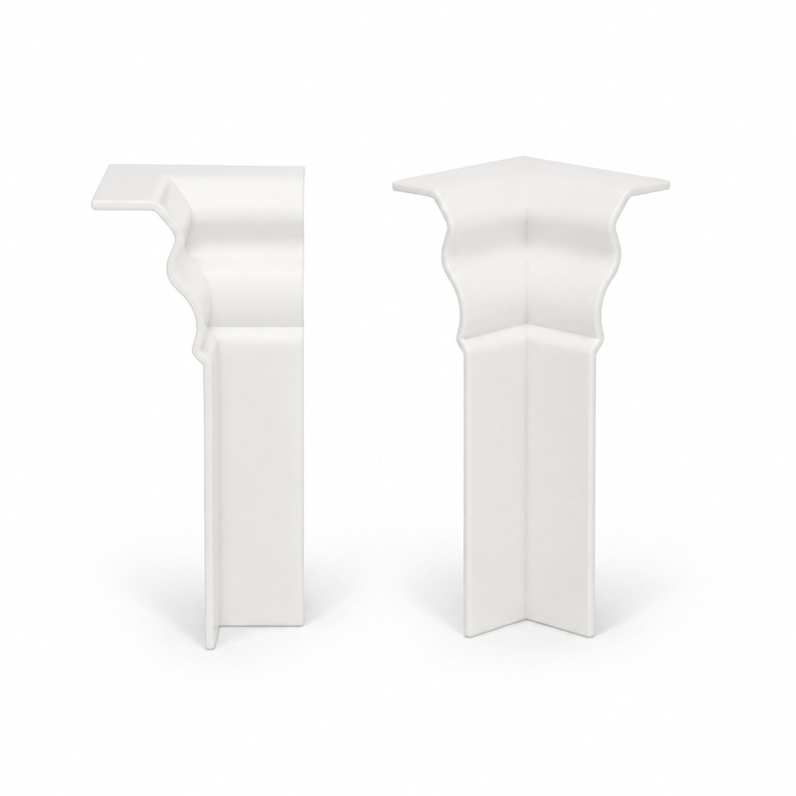 Kgm Innenecken Hamburger Leiste Weiß 19 X 80 Mm Ral9010 4 Stück