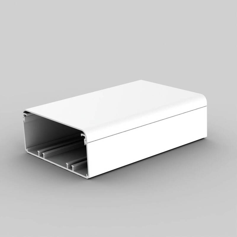 [neuwertig] B-ware Kopos Kabelkanal Kabelführung 2m X 139mm X 61mm Weiß 1 Stück Für