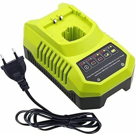 Ladegerät Für Ryobi P117 P118 P118, Ladegerät Für Ryobi One+ 9.6 V-18v Lithium-ionen Nimh-akku P100 P102 P103 P104 P105 P107 P108 P109 18 Volt One + Akku