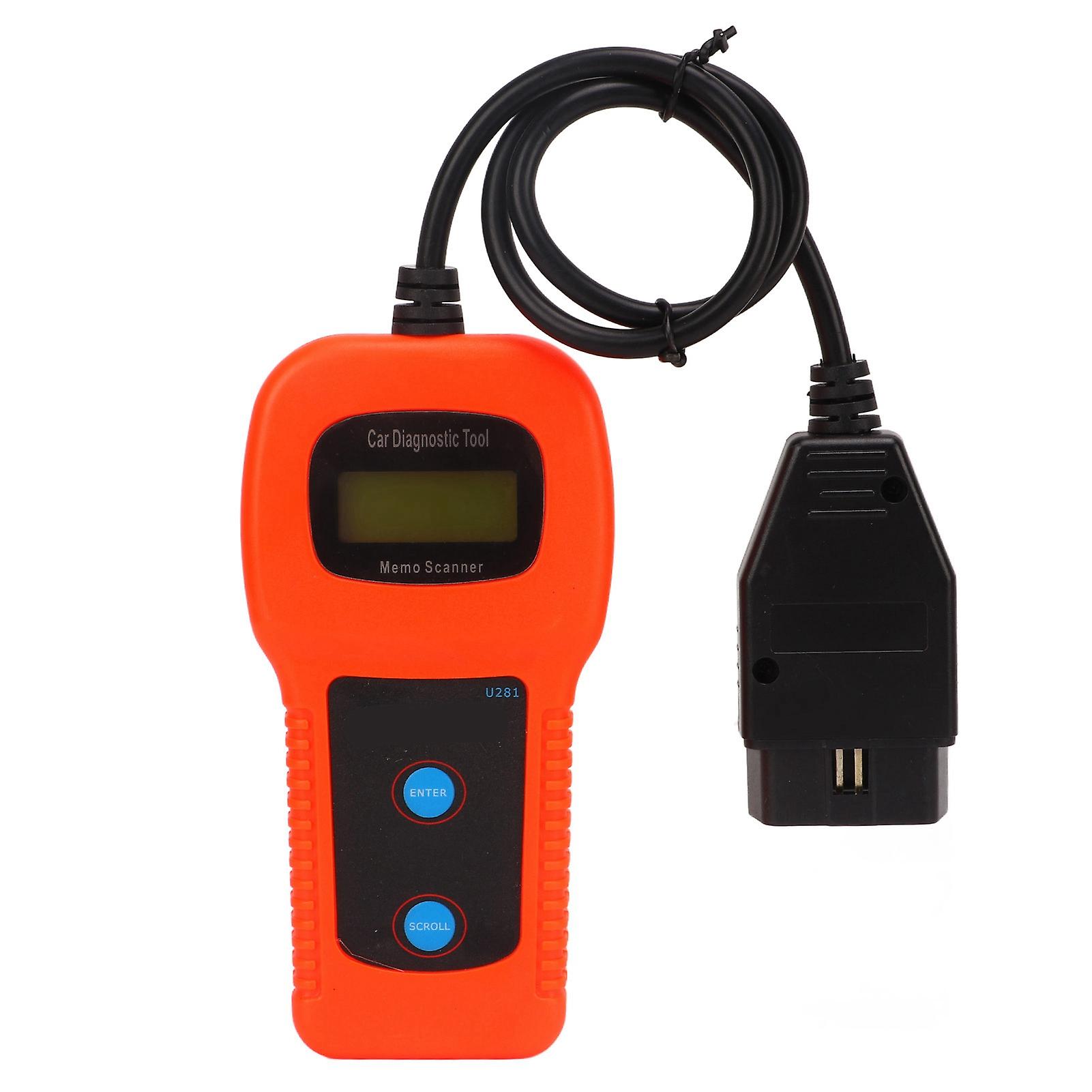 U281 Obd2-code-lesegerät Dtc-scan Schnelldiagnose Reset Diagnose-prüfgerät Für Kraftfahrzeuge