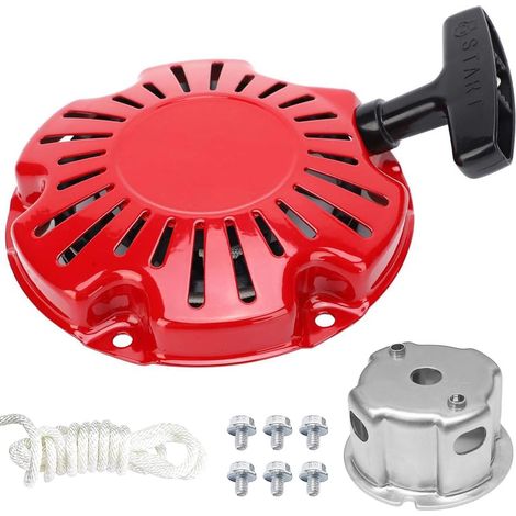 Neuer Anlasser Mit Rückzug Für Honda Gx100 Motoren 28400-z0d-v02za, 28400-z0d-v03za, Mit Schrauben Und Ersatzseil Und Starterschale