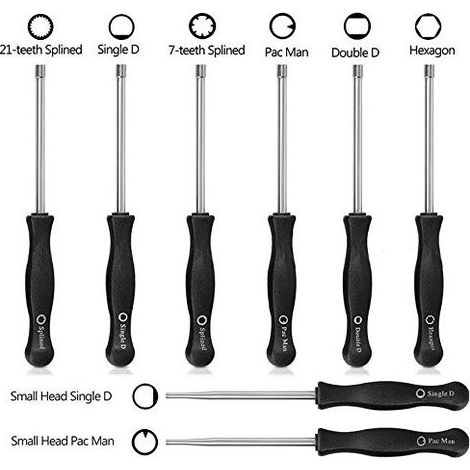 Set Aus 6 Vergaser-einstellschraubendrehen – Kompatibel Mit Sears, Poulan, Husqvarna, Weedeater, Echo, Toro, Ryobi, Homelite – Für Kettensägen Und Freischneider