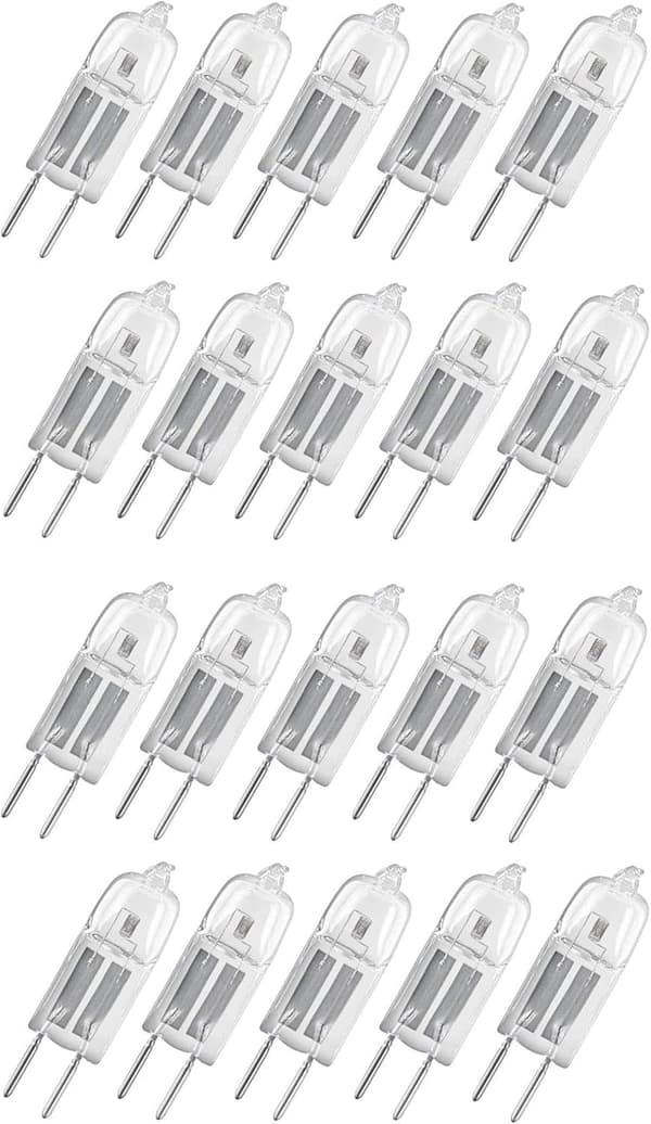 G4 Halogenlampen, Warmweiß, 10 W (100er-packung)
