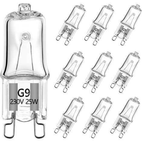 10 Stück Glühbirnen Mit Filament G9 – Kapsel-halogen 40w – 220/240v