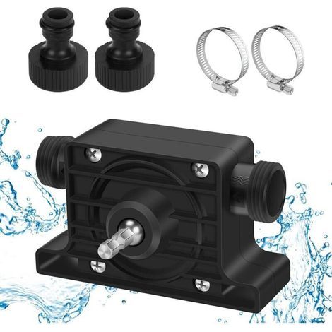 Tragbare Pumpvorrichtung Für Elektroschrauber – Hochleistungspumpe Für Wasser Und Öl Im Garten, Pool Oder Als Mini-brunnen