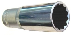 Jonnesway Nasadka Dwunastokątna 1/2" Długa 12mm