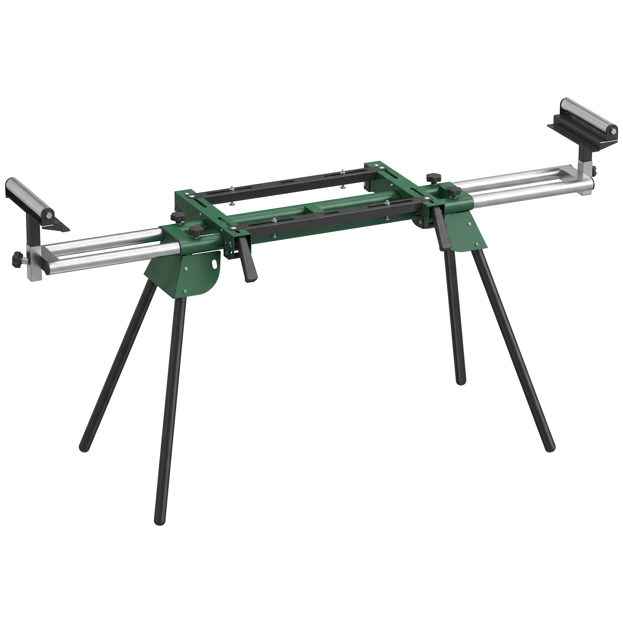 Kappsägenständer Klappbar, 2 Rollen, Höhenverstellbar, 200 Kg, Grün