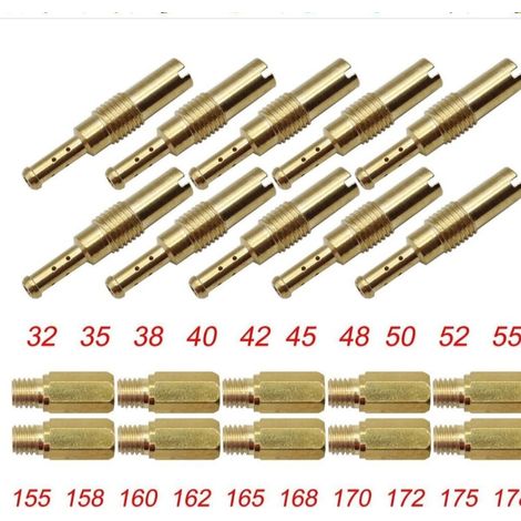 Komplettes Reparatur-kit Für Pwk-vergaser, Enthält Leerlaufdüsen, Hauptdüsen Und Einstellzubehör, Passend Für Die Meisten Zweitaktmotoren.