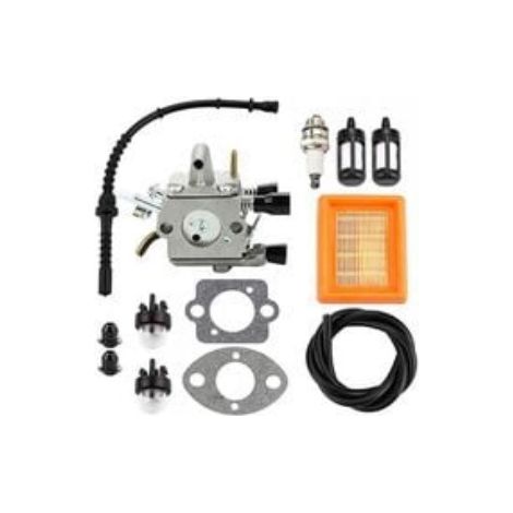 Vergaser-kit Kompatibel Mit Fr350 Fr450 Bt120 Fs120 Fs200 Fs250 Fs300, Komplettes Freischneider-kit