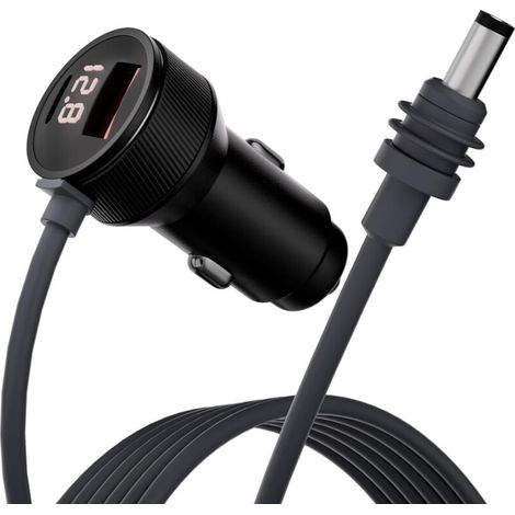 Mini-autoladegerät, 12-v-netzteil Für Mini Starlink 3 M, 12 V–24 V Zigarettenanzünder-adapter Mit Usb-anschluss, Typ-c-anschluss Und Voltmeter, Dc-stromkabel, Wasserdichtes Starlink