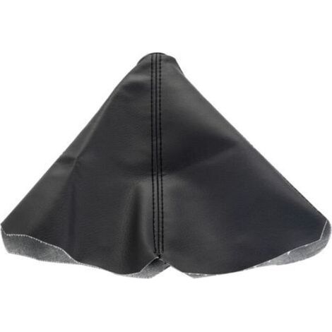 Pu-leder-schaltknaufmanschette In Schwarz Für Auto, Staubabweisende Hülle Für Schaltknauf, Antistatische Und Rutschfeste Handbremsmanschette Für Auto (schwarz)