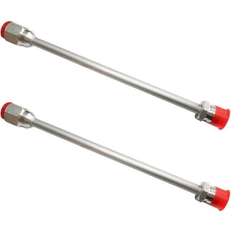 Verlängerungsstange Für Airless-farbspritzpistole – 2 Stück À 30 Cm, Kompatibel Mit Spritzpistolen-düsen Für Einfachen Zugang Zu Schwer Erreichbaren Stellen