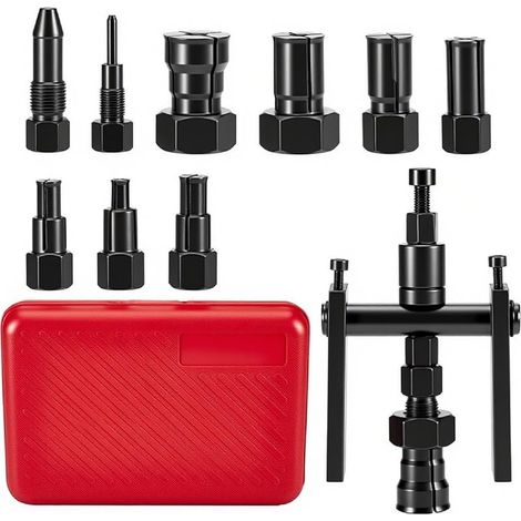 10-teiliges Lagerauszieher-set Für Motorrad-innenlager, 8–25 Mm, Rad-auszugswerkzeug, Robust Mit Aufbewahrungskoffer
