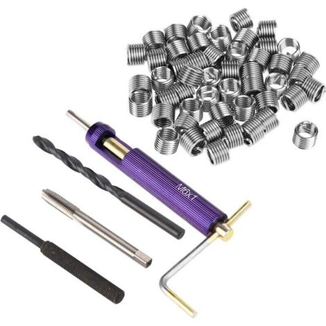 Kit Zur Reparatur Von Gewinden Aus Edelstahl 304 Für Einschraubmuttern, Einbauwerkzeug Für Heli-coil-einsätze M61.01.5d