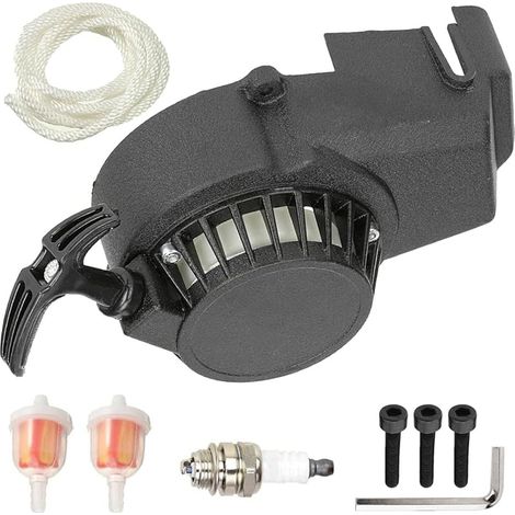 Erinnerungsstarter Für 2-takt-motoren Mit 43cc, 47cc Und 49cc Hubraum, Passend Für Pocket Coolster Qg50, Syx 50cc, Ssr Sx50 Mini Dirt Bike, Pocket Rocket Bike, Quad Atv Ersatzteile