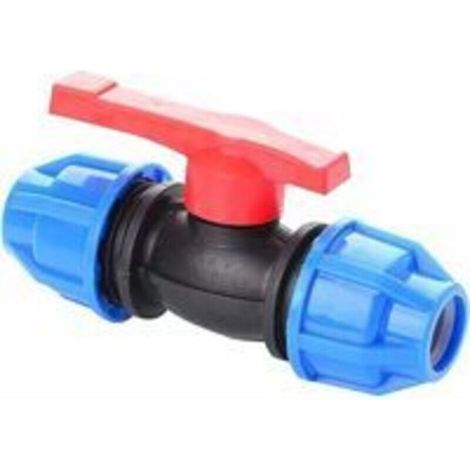 Kugelhahn Aus Pe100, 20-mm-pressverbindung, Nenndruck 16 Bar Bei 20 °c, Nur Für Kaltwassersysteme Geeignet, Geeignet Für Pools, Teiche Und Aquarien