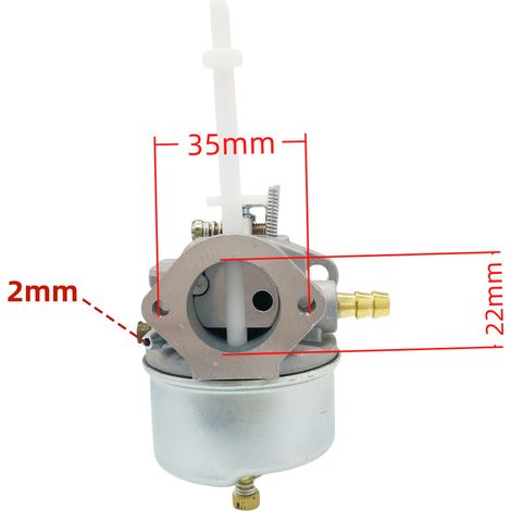Anpassbarer Vergaser Für Tecumseh H70 Hsk70 7hp Schneefräse – 632371 632371a Ref. 303-007, Schneeräumung