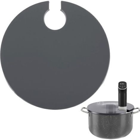 Wasserdichter Silikondeckel Für Sous-vide-garen, 26,7–27,9 Cm, Aromaschonend