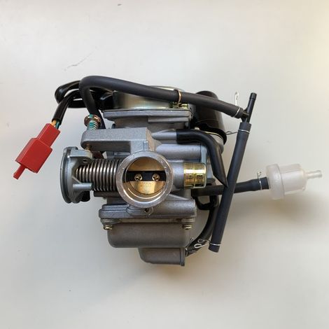 Carburateur Pd24j Pour Scooter Pd24j Pour Gy6 125cc 150 - 24mm Avec Purge - Véhicule De Plage.
