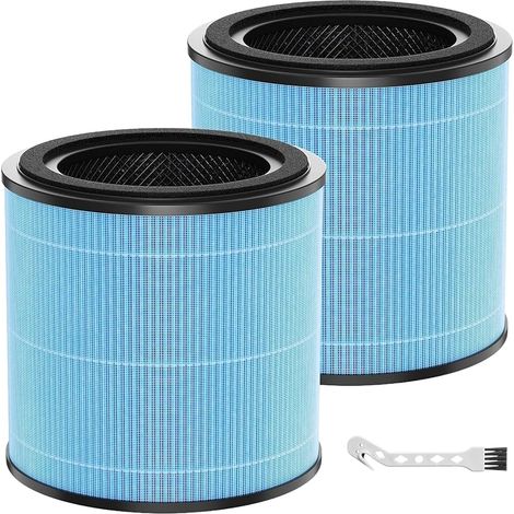Ap0601 2er-pack Ersatzfilter Für Luftreiniger Airtok Ap0601, 4-in-1 H13 Hepa-aktivkohle-ersatzfilter