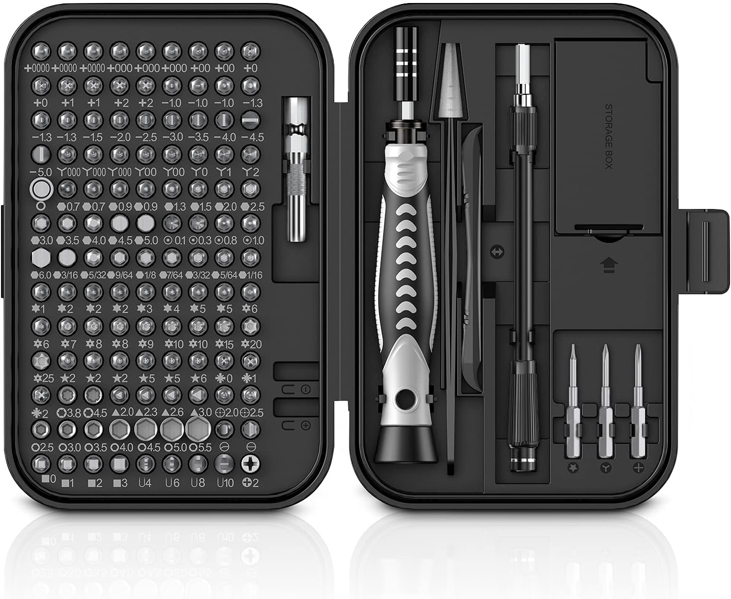 130-in-1 Präzisions-bit-set, Torx-schraubendreher-set, Heimwerker-reparaturset, Mini-schraubendreher-set Mit Koffer