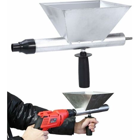 Zementmörtel-spritzpistole, Mörtelpistole Für Kalkzementpumpe, Mit 4 Düsen, Für Fugenmörtel, Steinmauer, Ziegelwand, Böden