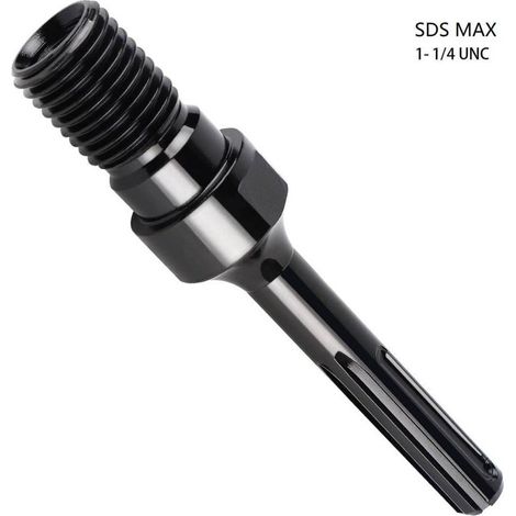 Adaptateur Sds Max Sur Couronne De Forage Diamantée 1 1/4" Unc, Adaptateur Pour Carotteuse 190mm Carotteuse