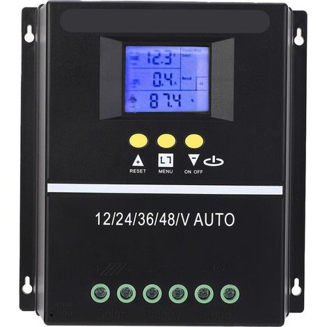Solarladeregler 12v 24v 36v 48v Photovoltaik-batterie Mppt-panelregler Mit Automatischer Anpassung Heimenergiesystem 80a