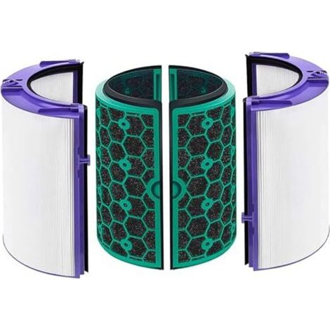 Hepa-filter Für Dyson Pure Cool Luftreiniger Tp04 Tp05 Hp04 Hp05 Dp04, Aktivkohle + Ersatzluftfilter Kompatibel Mit Dyson Pure Co Lüfter-luftreinigern