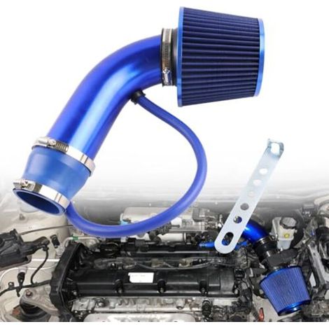 Universelles Luftfilter-kit, Konischer Aluminium-luftfilter 76 Mm (3 Zoll), Kaltluft-ansaugsystem Für Autos, Passend Für Kompaktwagen