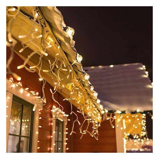 20m 600 Led Led-beleuchtung Für Julträdgård, Gardinenbeleuchtung, Warmweiß-fa-