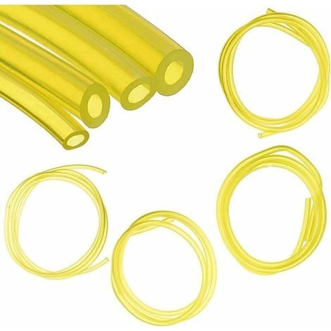 4 Kraftstoffschlauch-set, 4 Größen Kraftstoffleitung 3x6mm/3x5mm, 2,5x5mm/2x3,5mm (je 1,5 Meter) Für Laubbläser Und Kettensäge
