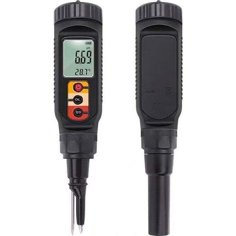 Professioneller Universal-ph-tester – Für Boden/obst/brot/fleisch – Messbereich 0,00–14,00 Ph – Genauigkeit ±0,01 – Batteriebetrieb