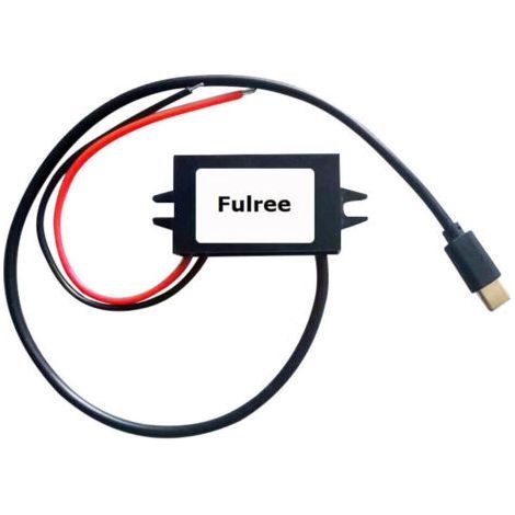 Wasserdichter 12v-auf-5v-wandler Mit 3a, Dc-dc-spannungsregler-modul Mit Usb-typ-c-anschluss, Kompatibel Mit Raspberry Pi 4, Mobiltelefon Und Auto.