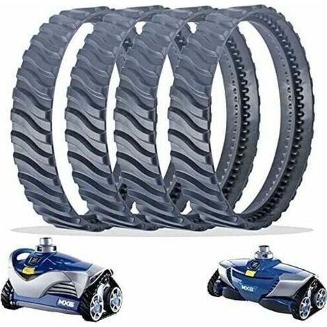 Schwarze Ersatzketten Für Zodiac Mx6/mx8 Poolreiniger Modell R0526100 Langlebiges Gummi