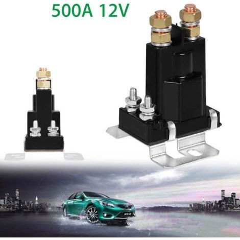 Relais 500 Amp Dc 12v 4-polig Hochstrom-starter Spst Automotiver Startschalter Doppel-batterietrennschalter