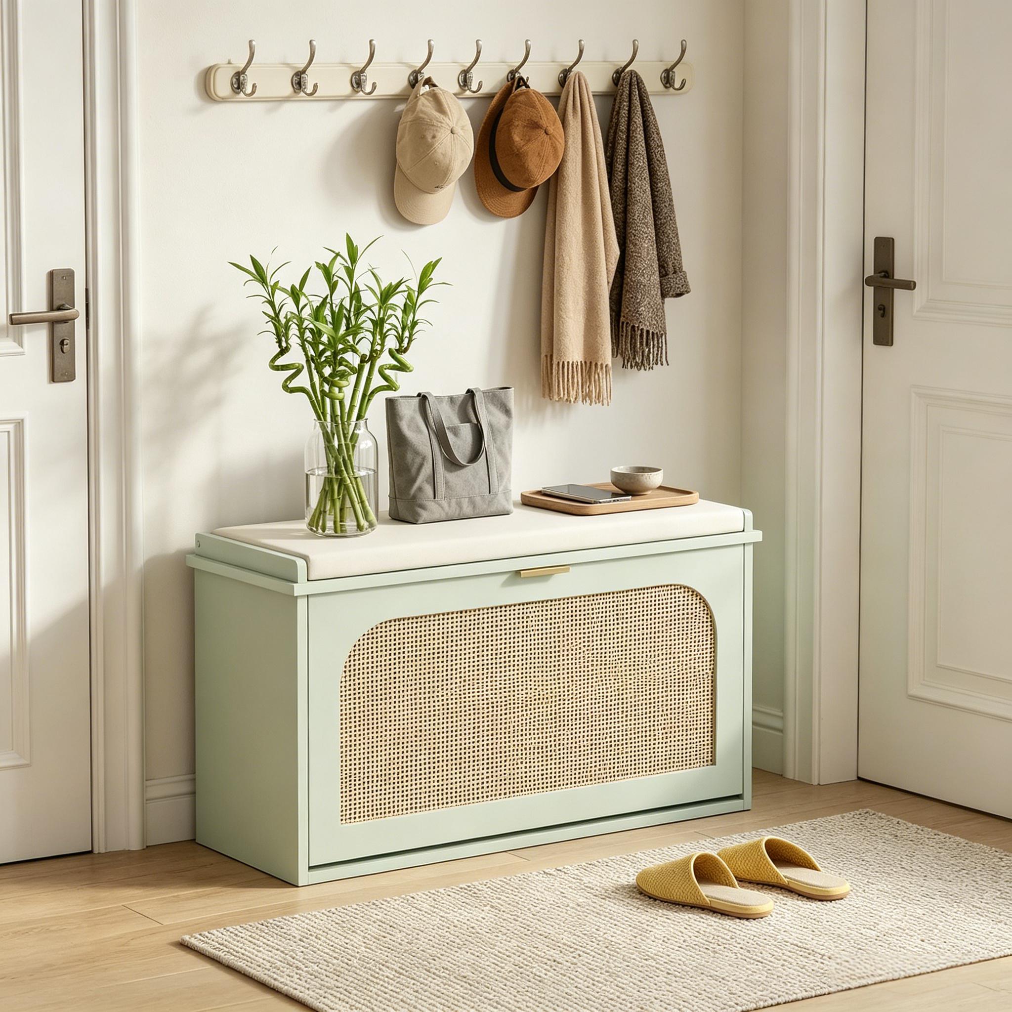 Schuhbank, Aufbewahrungsbank,versteckte Schuh Aufbewahrungsbank,schuhbank Mit Sitz,eingang Schuh Organizer