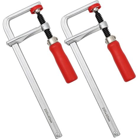 Schnell-schraubenschiene-klemme, 2 Stück, Für Mft- Und Schienensysteme, Kapazität Von 7–7/8 Zoll, Klemmkraft Von 500 Lb, Schienenklemmen Für Holzstücke