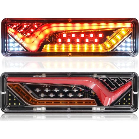 Led-anhänger-rücklichter Led-anhängerrücklicht Bremslicht Blinklicht Multifunktionsrücklicht Für Anhänger, Lkw, Wohnwagen, Traktor, 2 Stück