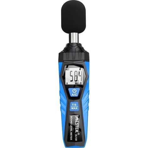 Digitales Schallpegelmessgerät, Tragbares Dezibel-messgerät Mit 30–130 Db Und Lcd-display Für Zuhause, Fabrik Und Außenbereich
