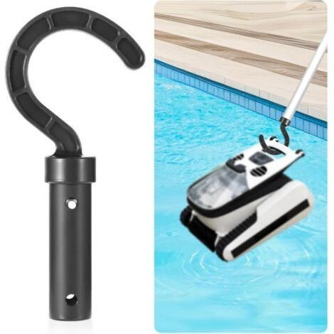 Haken Für Den Poolreinigungsroboter, Zubehör Für Den Poolstaubsauger, Haken Für Den Kabellosen Poolreinigungsroboter, Der An Teleskopstangen Befestigt Wird