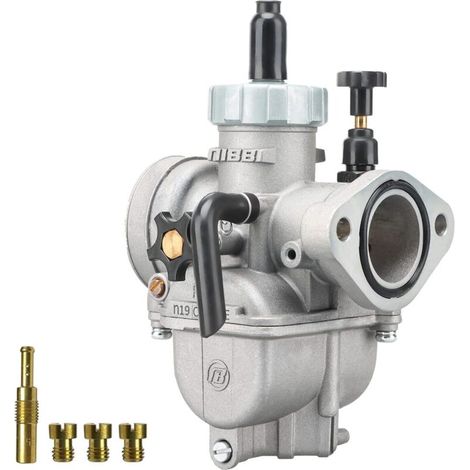 Pe19 Mm Vergaser Für Motorradmotor Mit Flansch 100 Cc - 125 Cc Mit Düse
