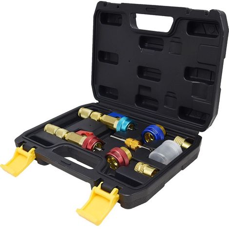 Kit-werkzeug Für Ventilkerne R134a R1234yf – Kupfer-aluminium-legierung – Hoch- Und Niederdruckreparatur – Für Ac